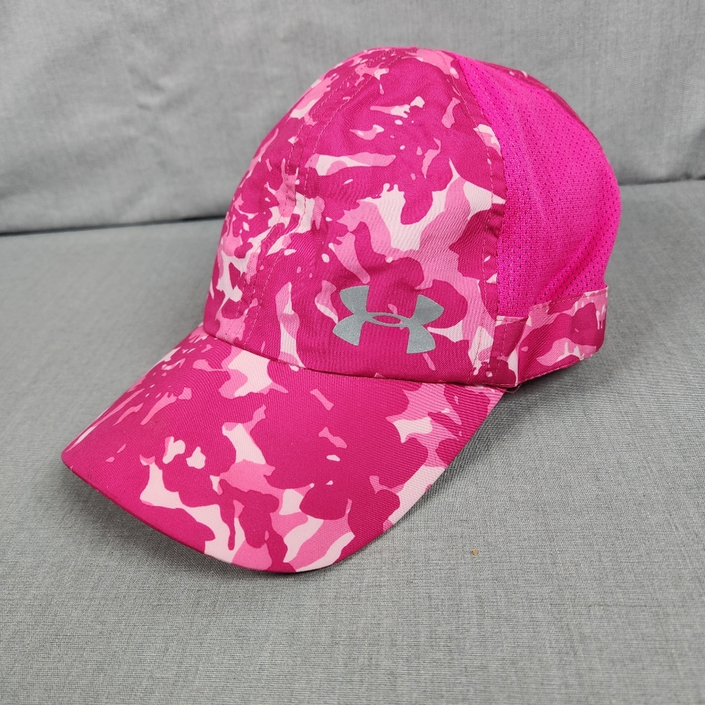 Under Armour Pink Cameo Breast Cancer Awareness Logo Adult Small Or Youth Large